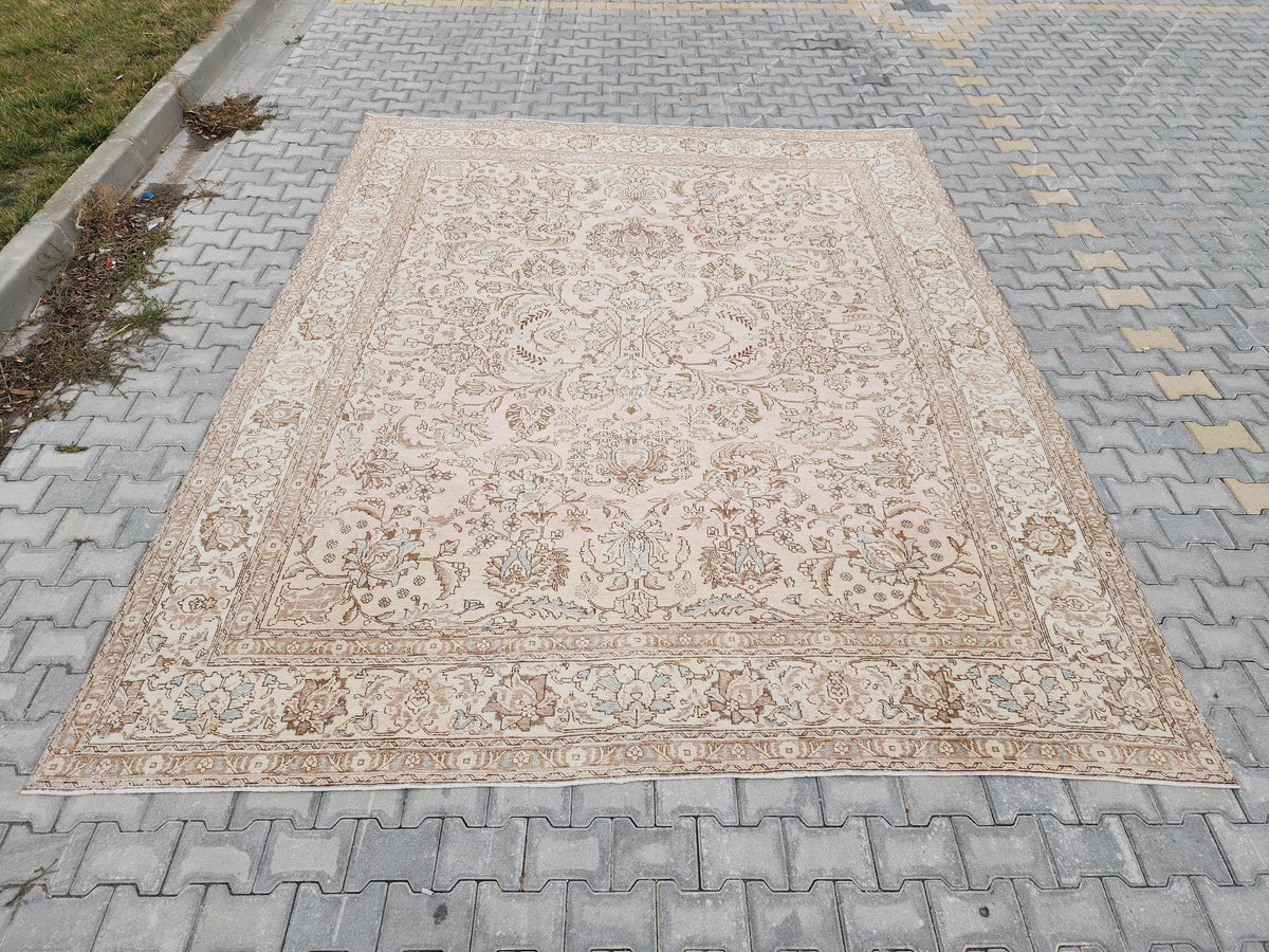 10x12 Neutral Area Rug: Home Decor, Interior Design, Beige and Brown, Living Room Rug