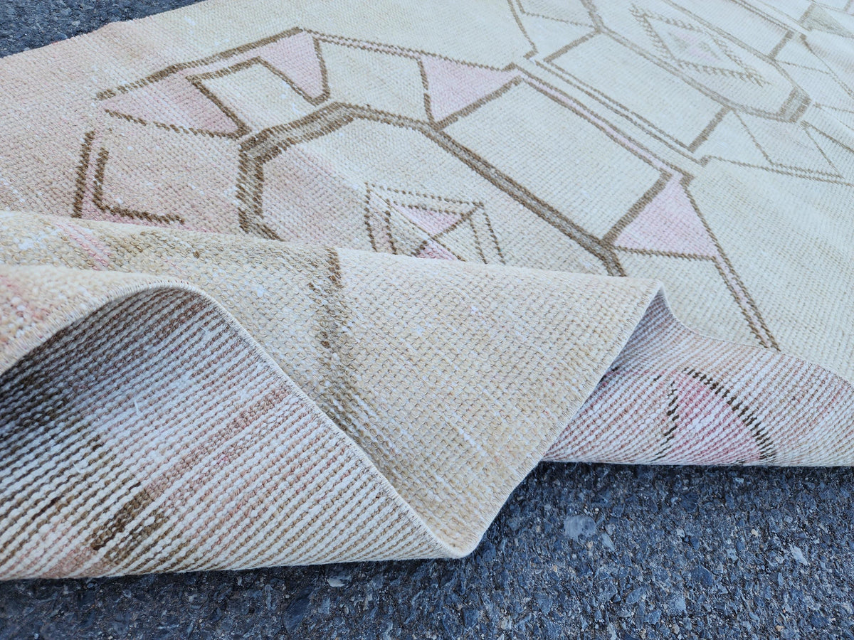 Hand Made Runner 2x13, Home Kitchen Decor, Oriental Boho Rug, Gift For Her, Farmhouse Decor