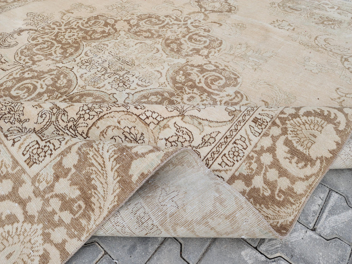 9x12 Persian Wool Rug, Hand Knotted, Oriental Rug, Living Room Decor