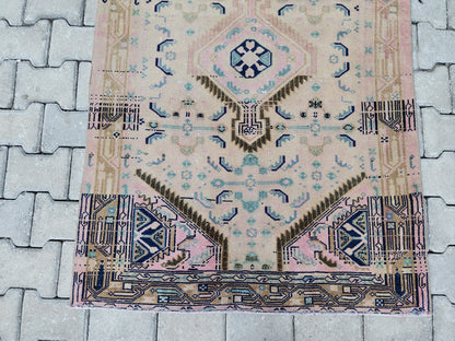 3x10 Wool Runner Rug, Hand Knotted, Hallway Home Decor