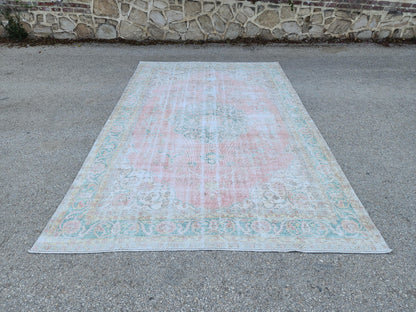 Oushak Rug 8x11: Hand-knotted Turkish Wool, Large Home Decor