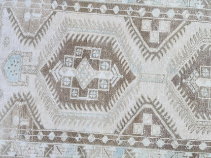Long Wool Runner Rug 3x14: Handcrafted, Oriental Persian Design