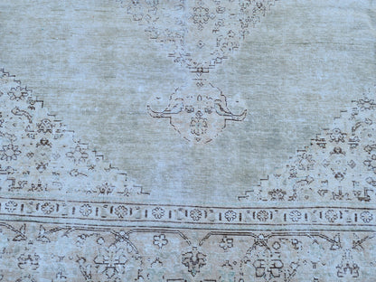 10x12 Muted Neutral Rug, Oversize Carpet For Living Room Decor, Beige Cream and Brown