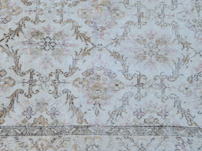 6x10 Dining Room Rug, Oriental Turkish Hand Made, Eco Friendly