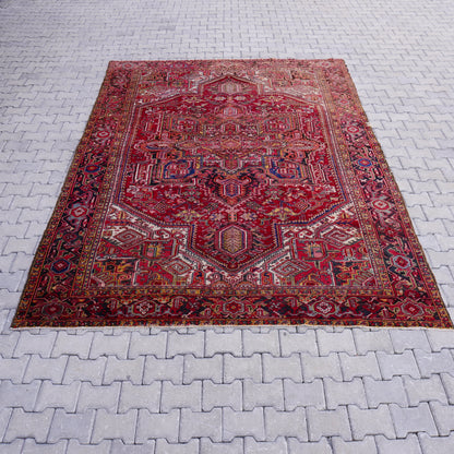 Heriz Vintage Rug 8x11 Ft - sku1638