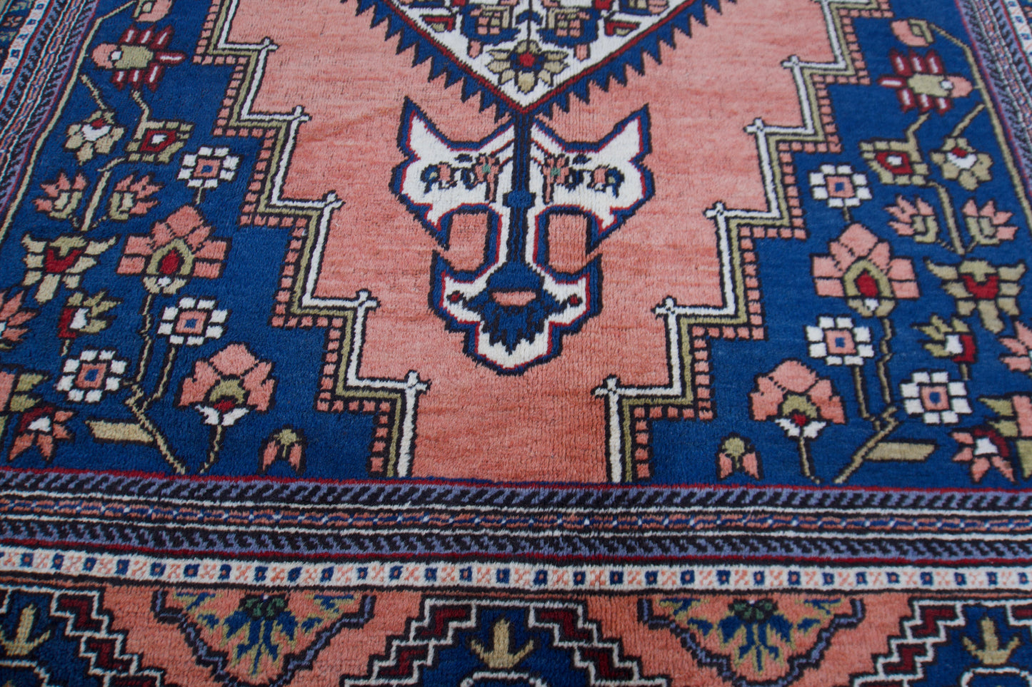 Hand Woven Vintage Rug 6 x 11 ft - sku126