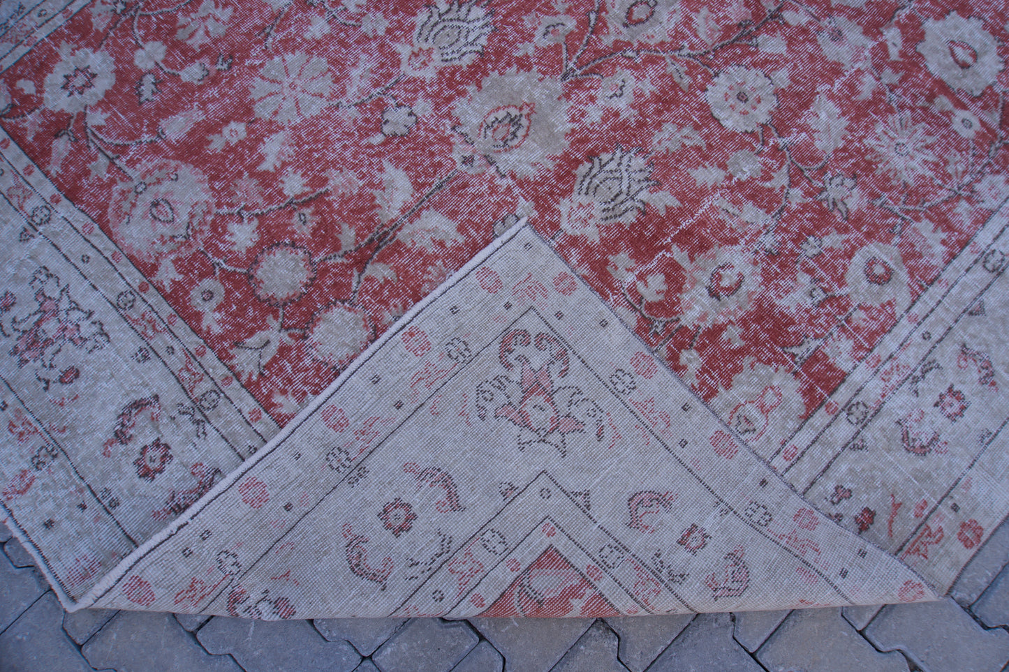 Vintage isparta rug 7x10 ft - sku83