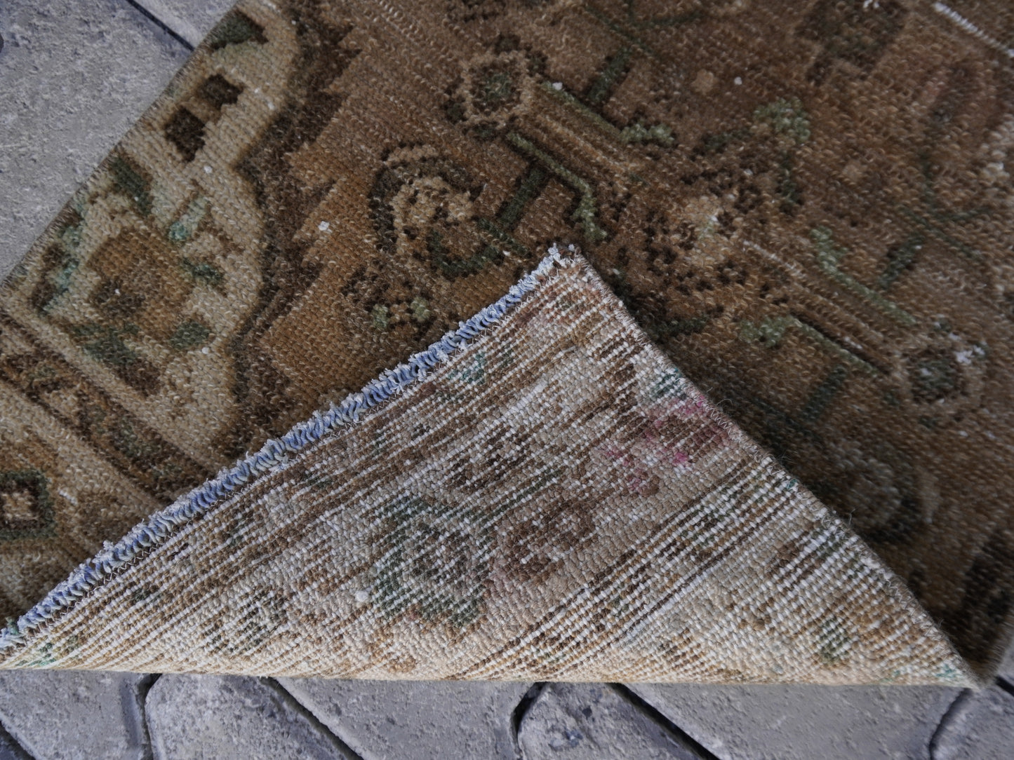Hand Knotted Doormat 2x3 ft - skuy28