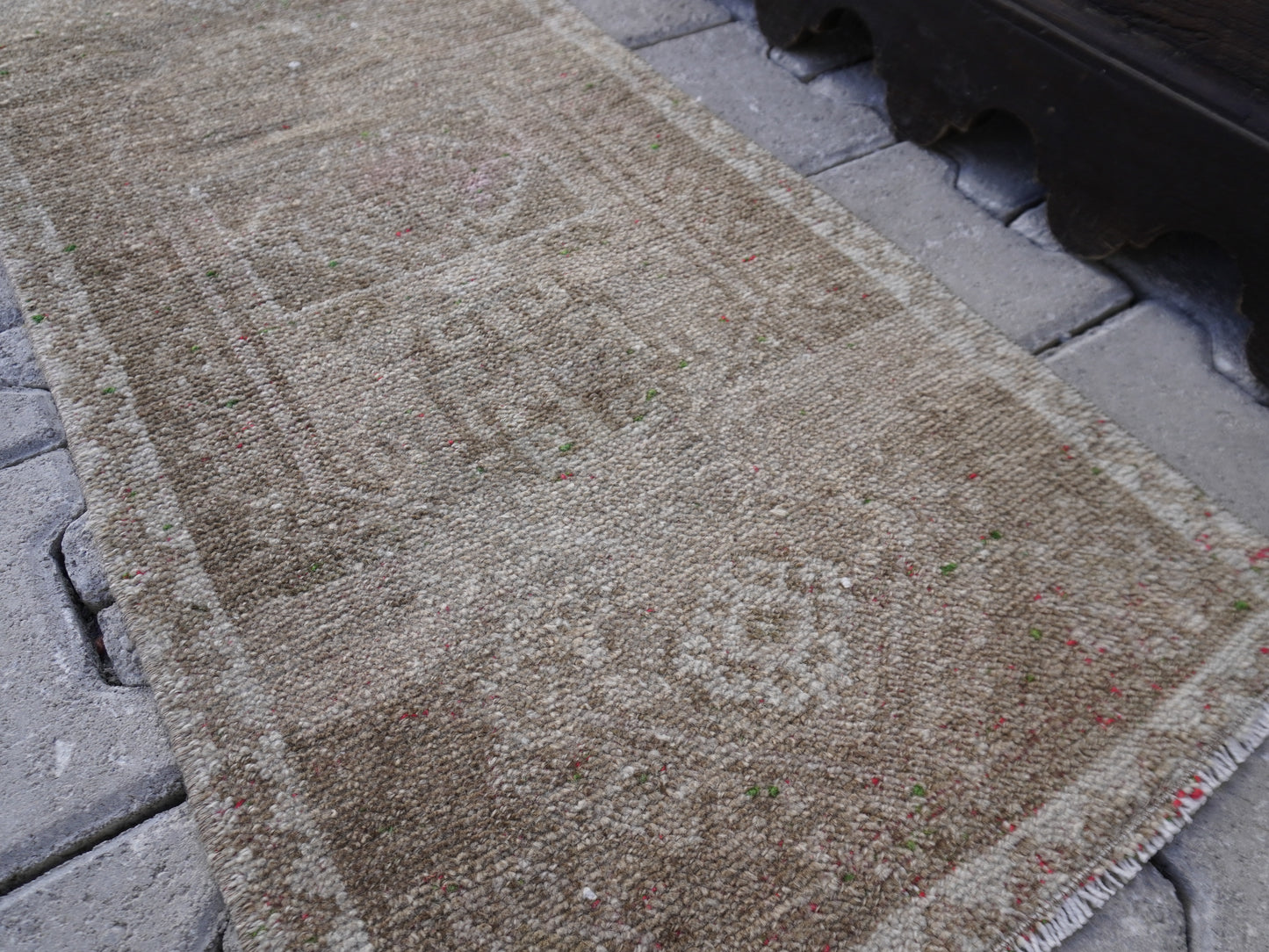Hand Knotted Doormat 2x3 ft - skuy39