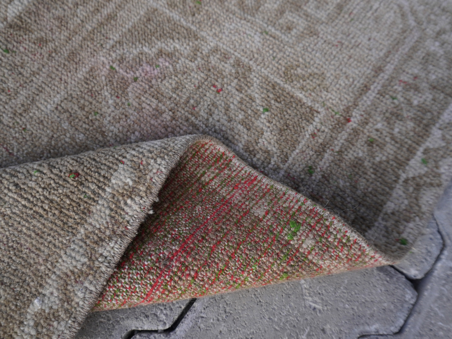 Hand Knotted Doormat 2x3 ft - skuy39