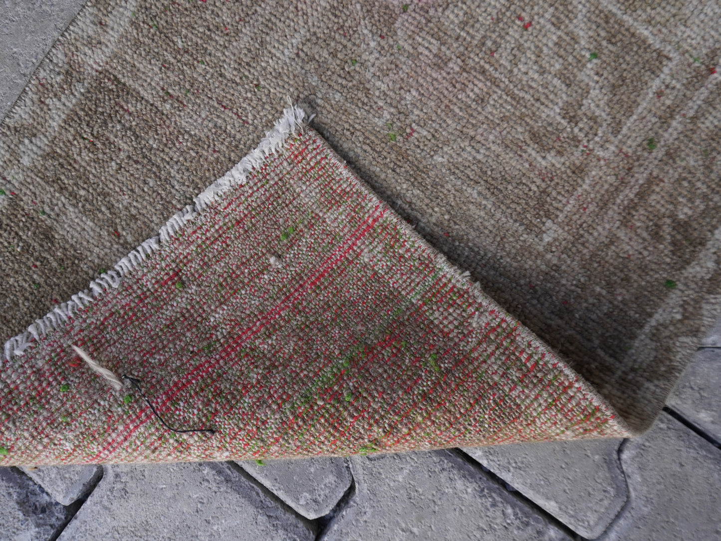Hand Knotted Doormat 2x3 ft - skuy39