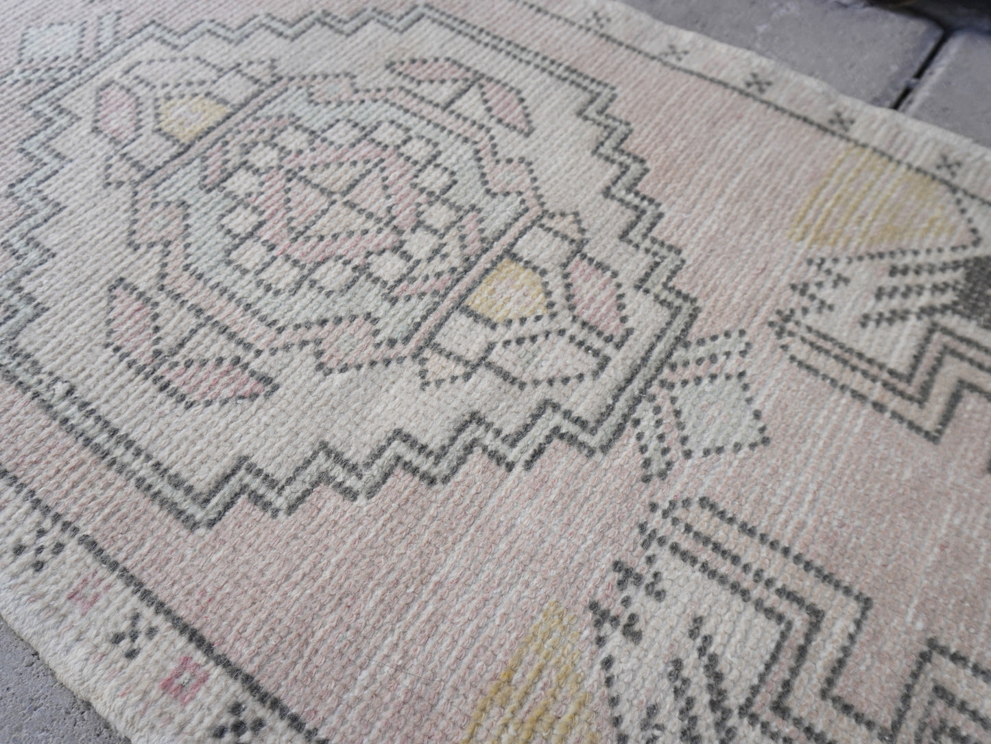 Hand Knotted Doormat 2x3 ft - skuy57