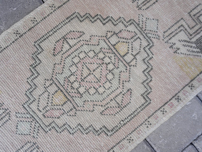 Hand Knotted Doormat 2x3 ft - skuy57