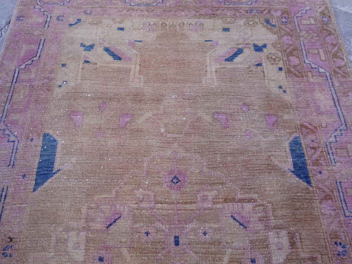 Wool Runner Rug Neutral 3x11 ft - Sku 1589