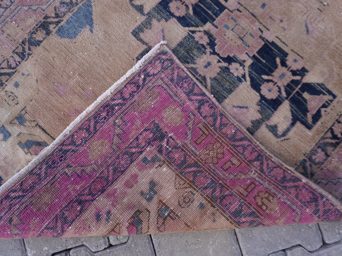 Wool Runner Rug Neutral 3x11 ft - Sku 1589