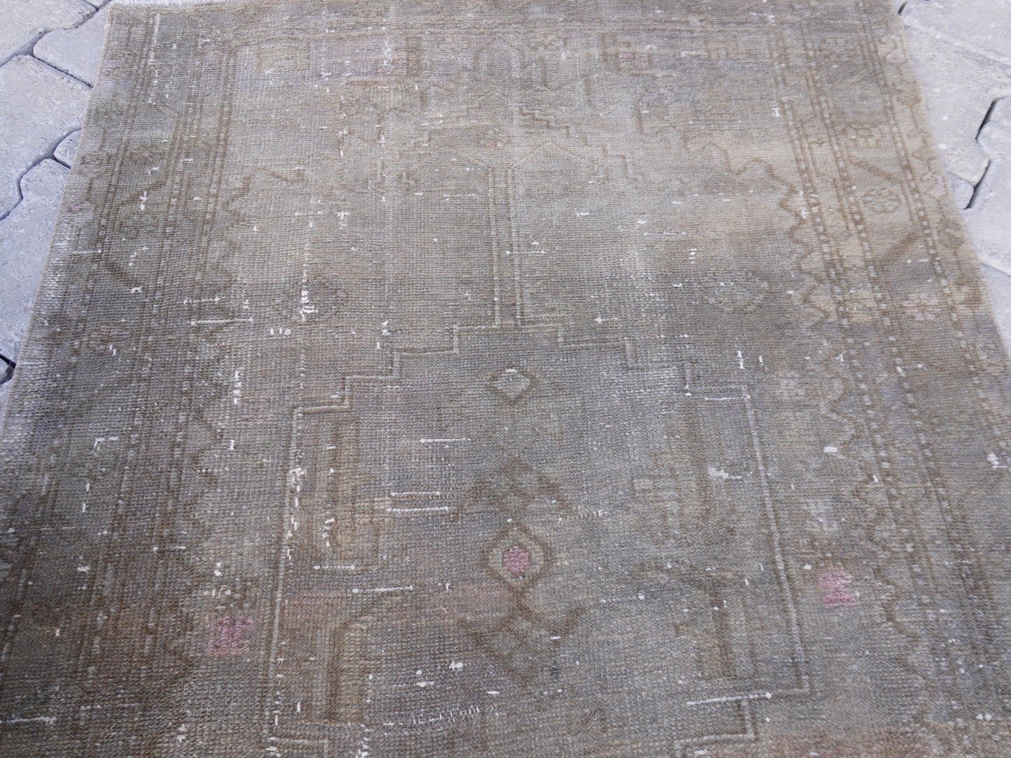Neutral Gray Runner Rug 3x9 ft - sku1383