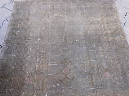 Neutral Gray Runner Rug 3x9 ft - sku1383
