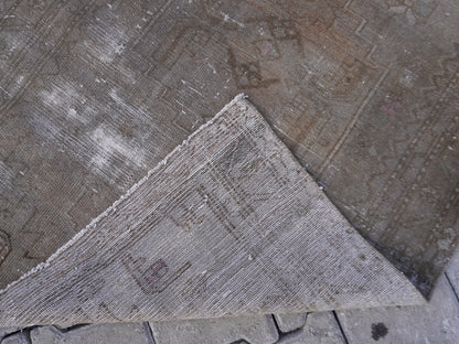 Neutral Gray Runner Rug 3x9 ft - sku1383