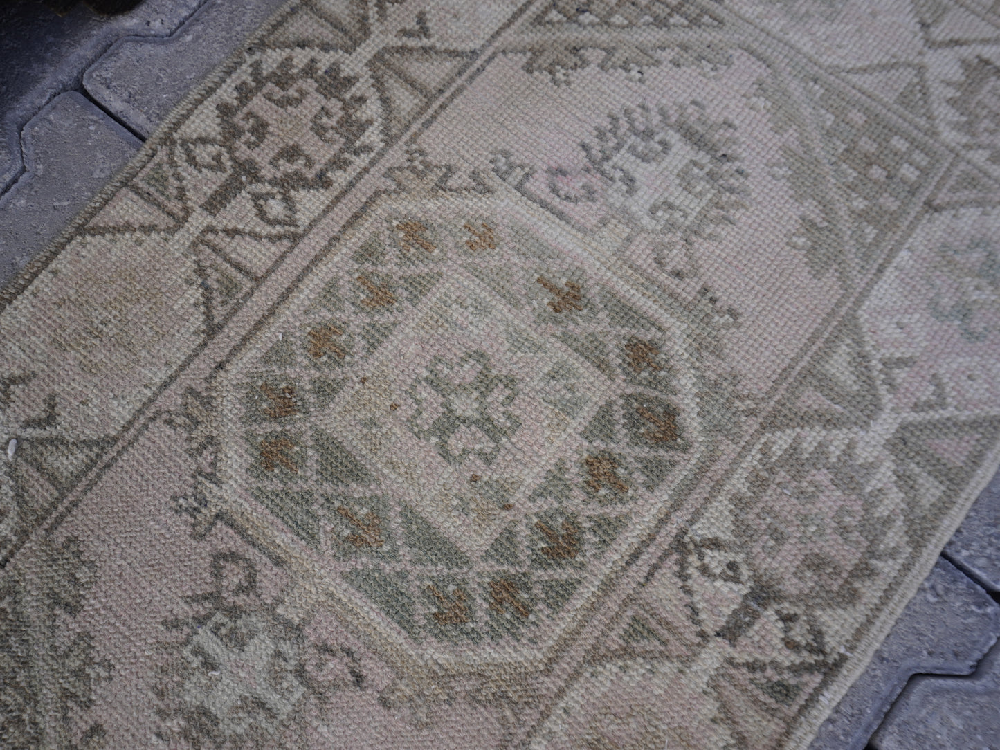 Hand Knotted Doormat 2x3 ft - skuy66