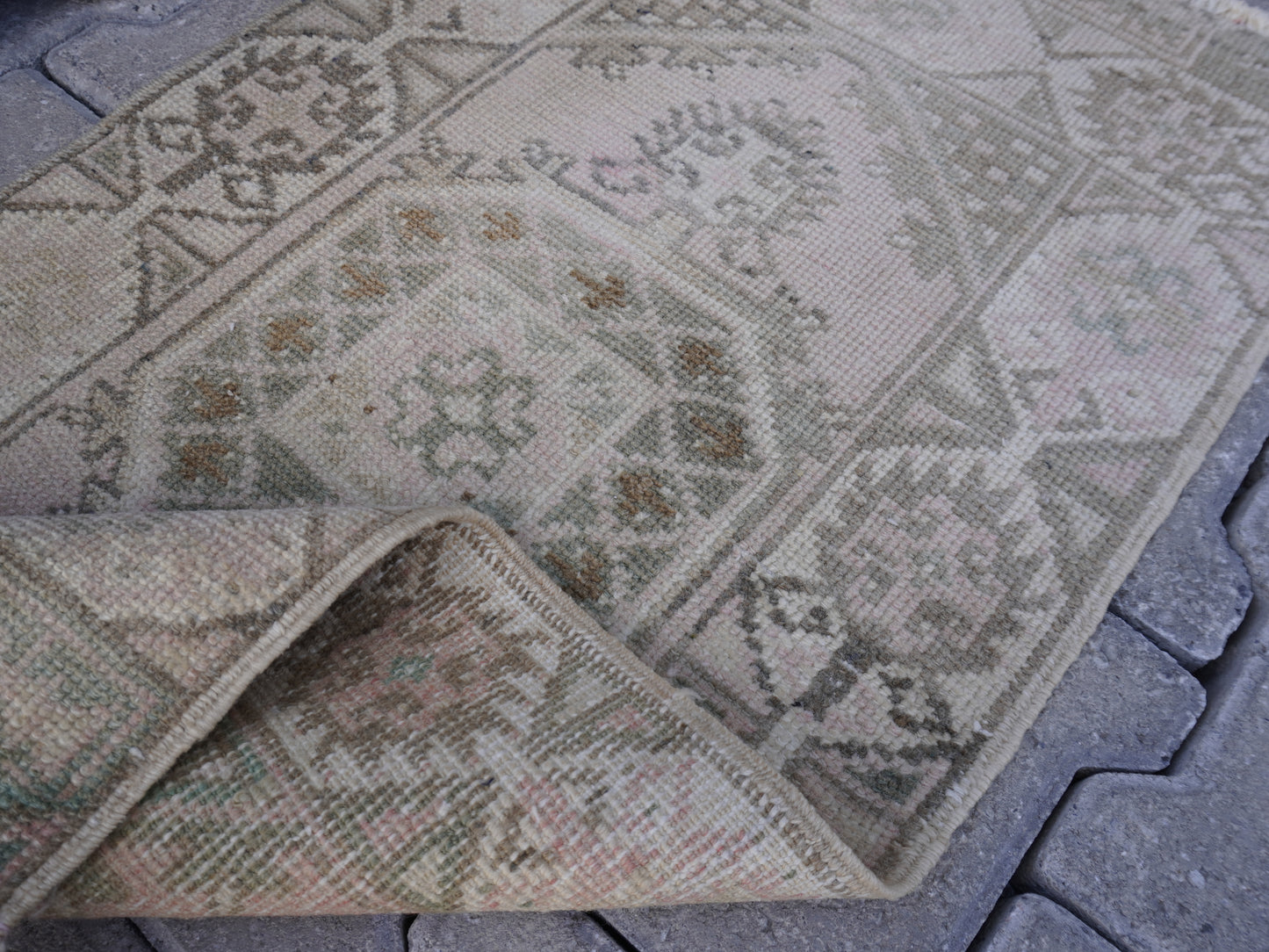 Hand Knotted Doormat 2x3 ft - skuy66