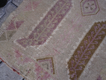 Home Decor Small Vintage Rug 2x3 ft - skuy68