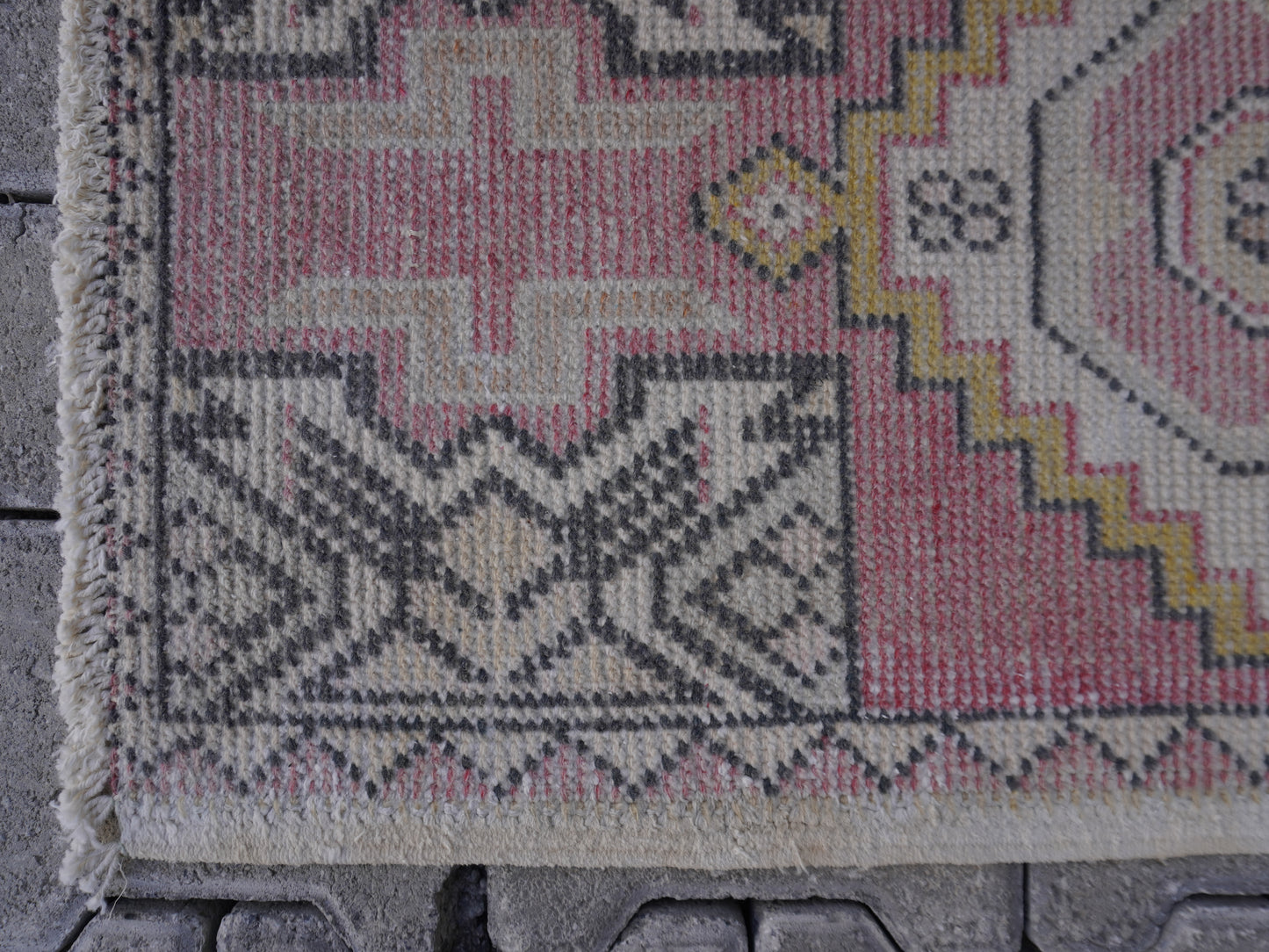 Hand Knotted Doormat 2x3 ft - skuy70