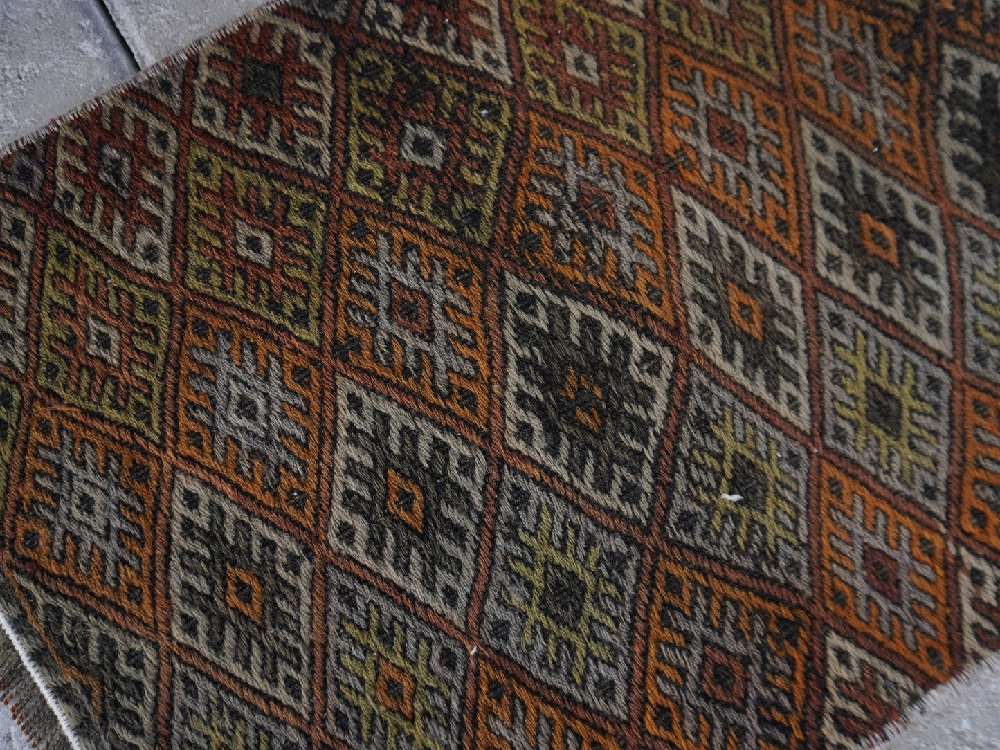 Hand Knotted Doormat 2x3 ft - skuy73