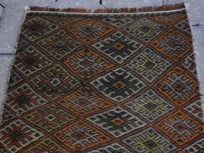 Hand Knotted Doormat 2x3 ft - skuy73