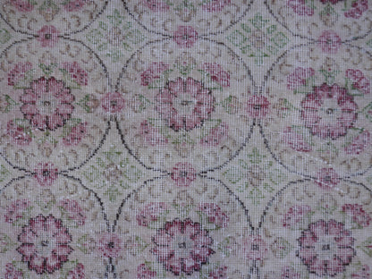 Turkish Wool Neutral Small Rug 4x7 ft - sku 994