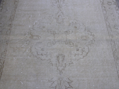 Wool Neutral Small Rug 3x6 ft - sku 1018