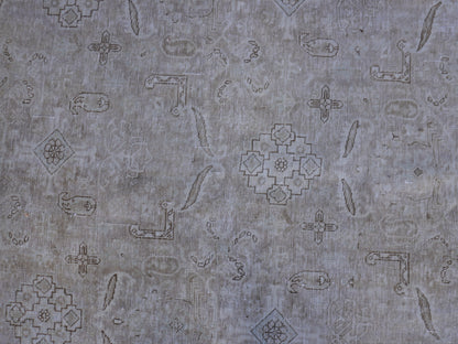 Oversize Neutral Area Rug 9x12 ft - sku2041