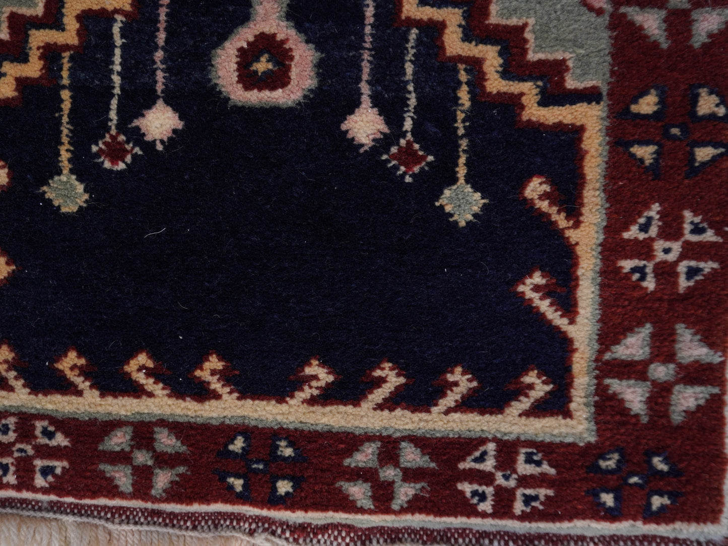 Hand Knotted Doormat 2x3 ft - skuy78