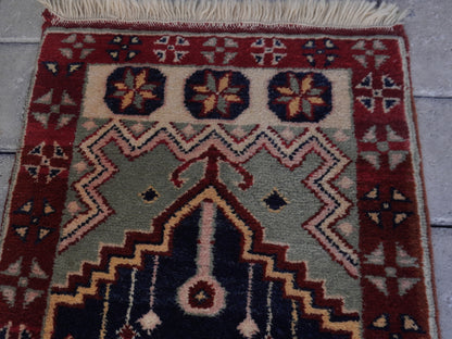 Hand Knotted Doormat 2x3 ft - skuy78