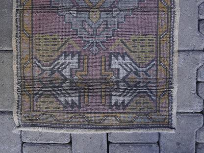 Hand Knotted Doormat 2x3 ft - skuy68