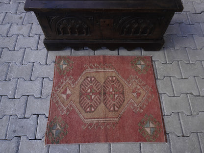 Hand Knotted Doormat 2x3 ft - skuy72