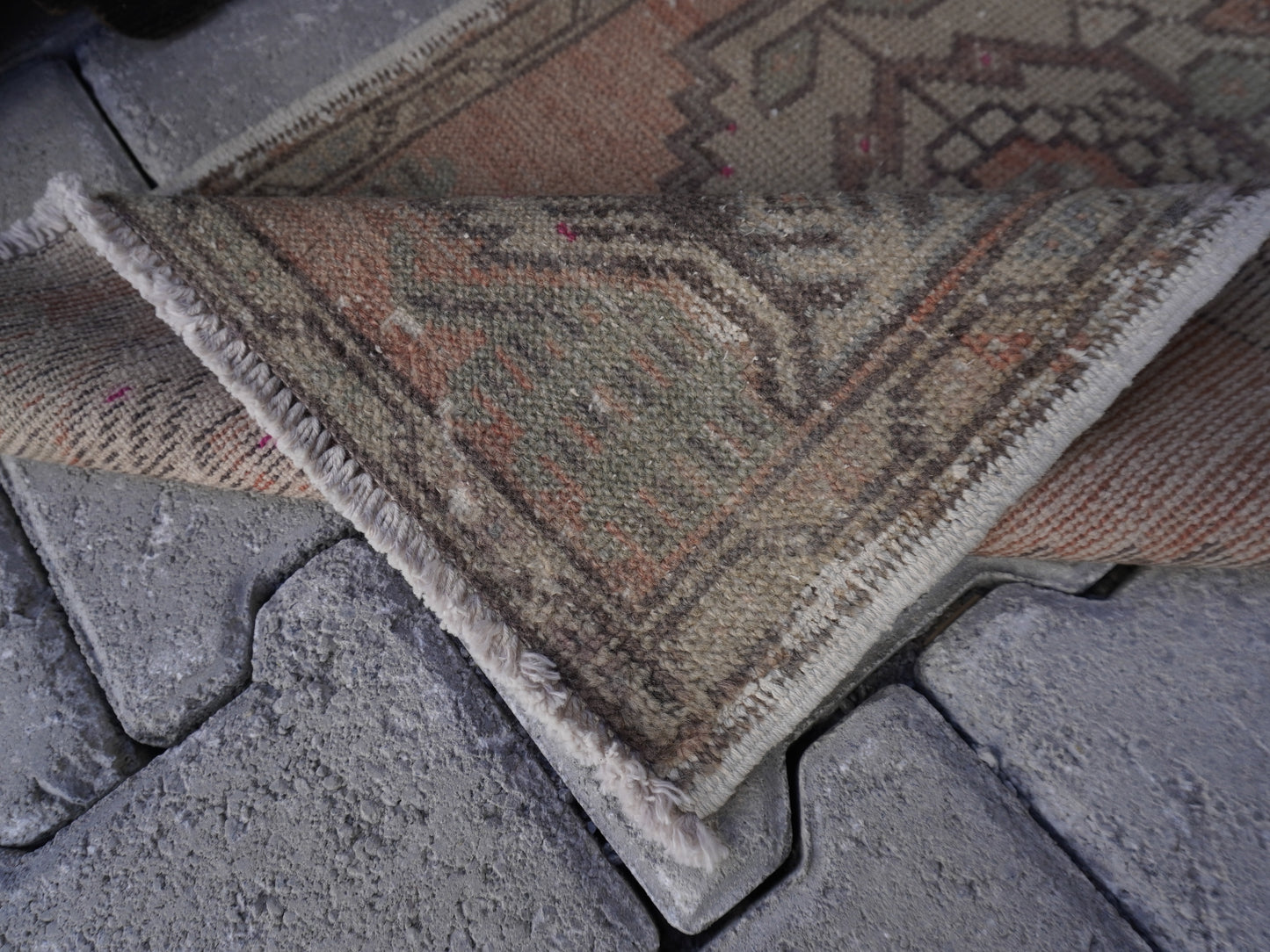 Hand Knotted Doormat 2x3 ft - skuy70