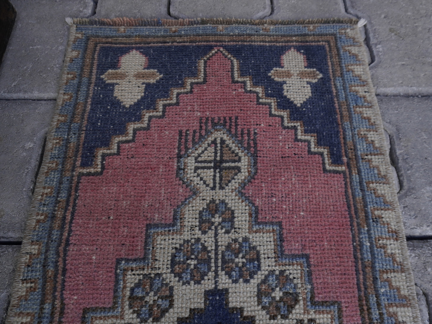 Hand Knotted Doormat 2x3 ft - skuy65
