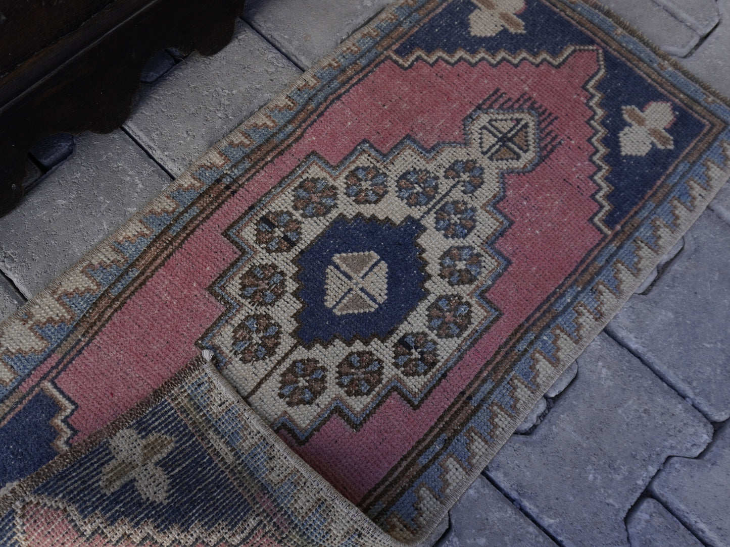 Hand Knotted Doormat 2x3 ft - skuy65