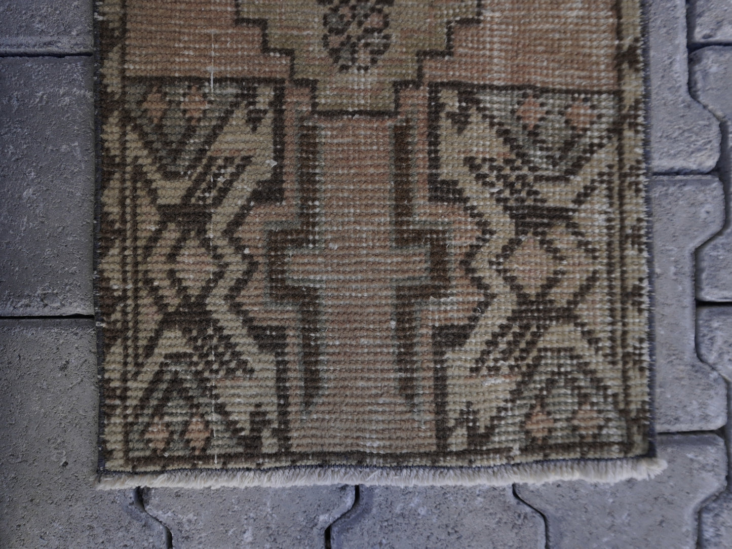 Hand Knotted Doormat 2x3 ft - skuy67