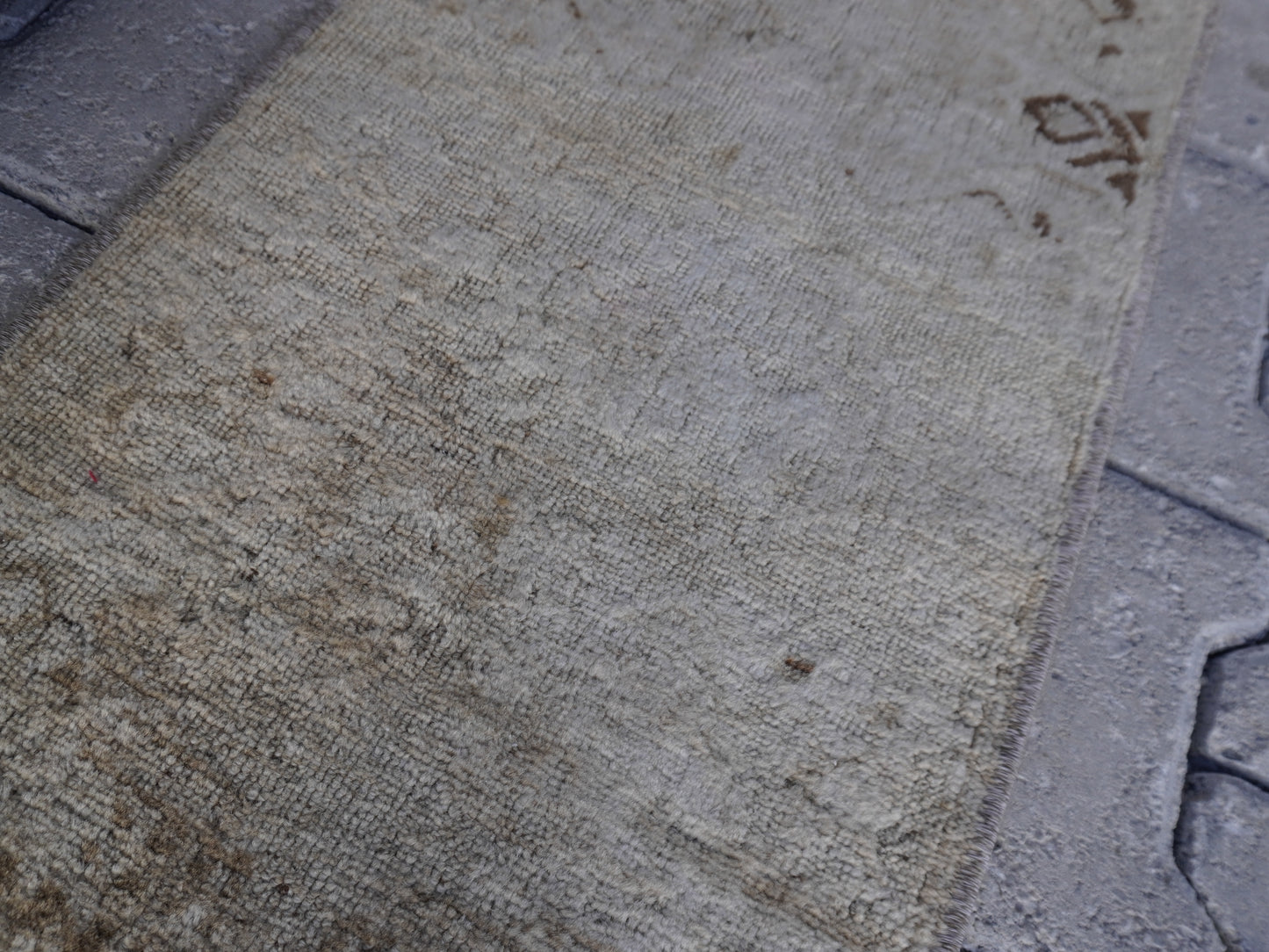 Hand Knotted Doormat 2x3 ft - skuy69