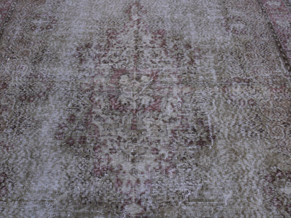 Vintage Turkish Hand Made Rug 6x10 Ft - skuf50