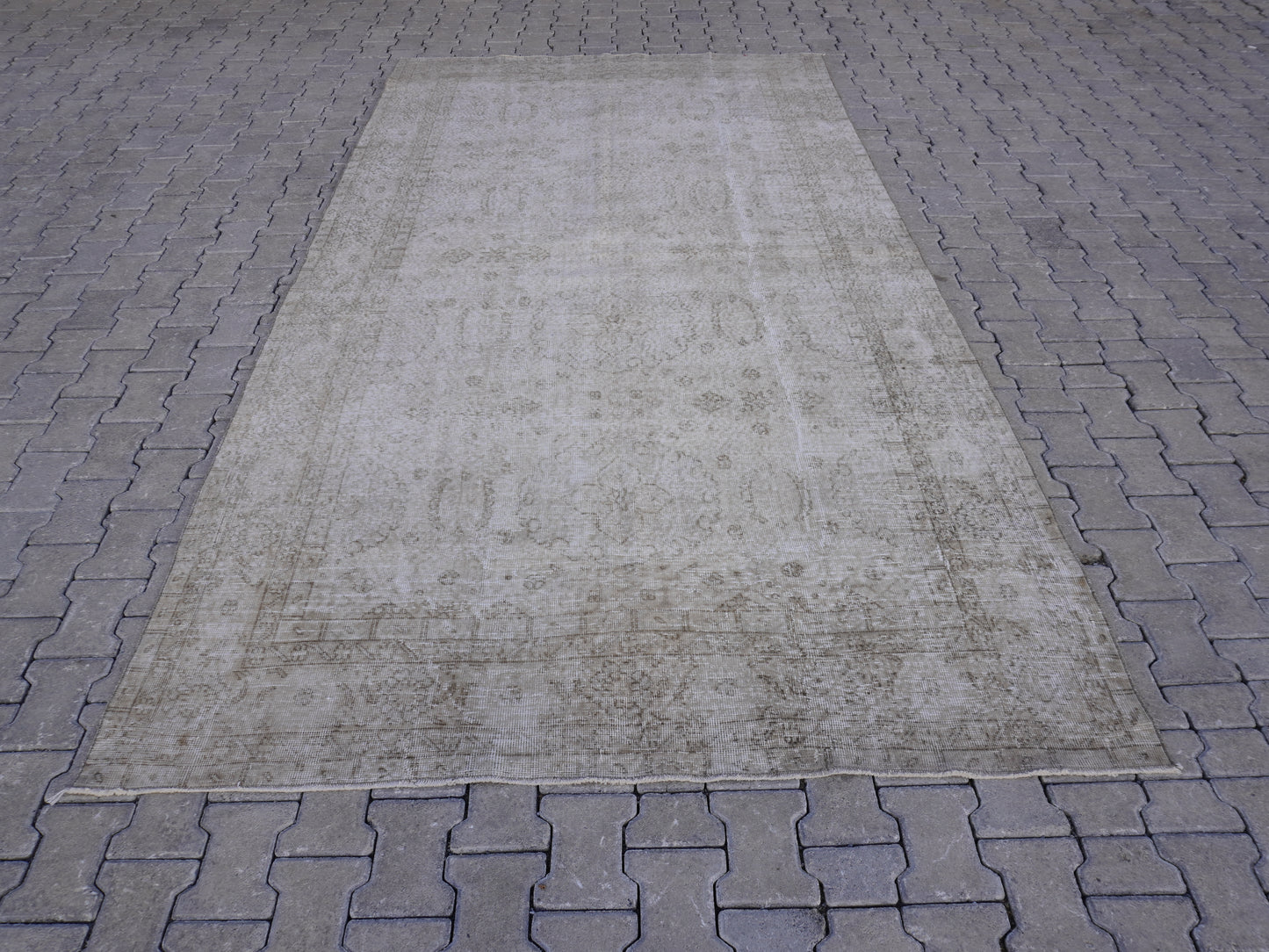 Vintage Rug Wool 6x11 ft - skuf171