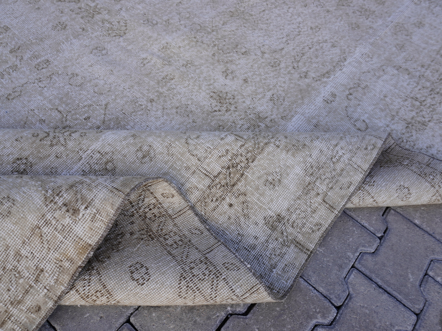 Vintage Rug Wool 6x11 ft - skuf171
