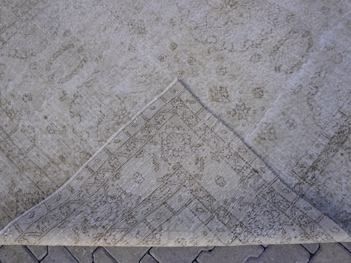 Vintage Rug Wool 6x11 ft - skuf171