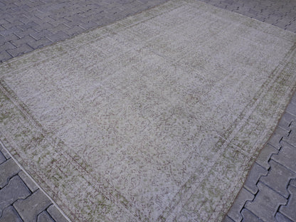 Turkish Wool Neutral Rug 6x10 ft -  skuf161