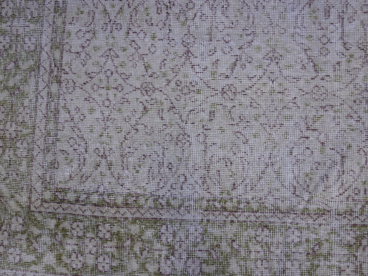 Turkish Wool Neutral Rug 6x10 ft -  skuf161