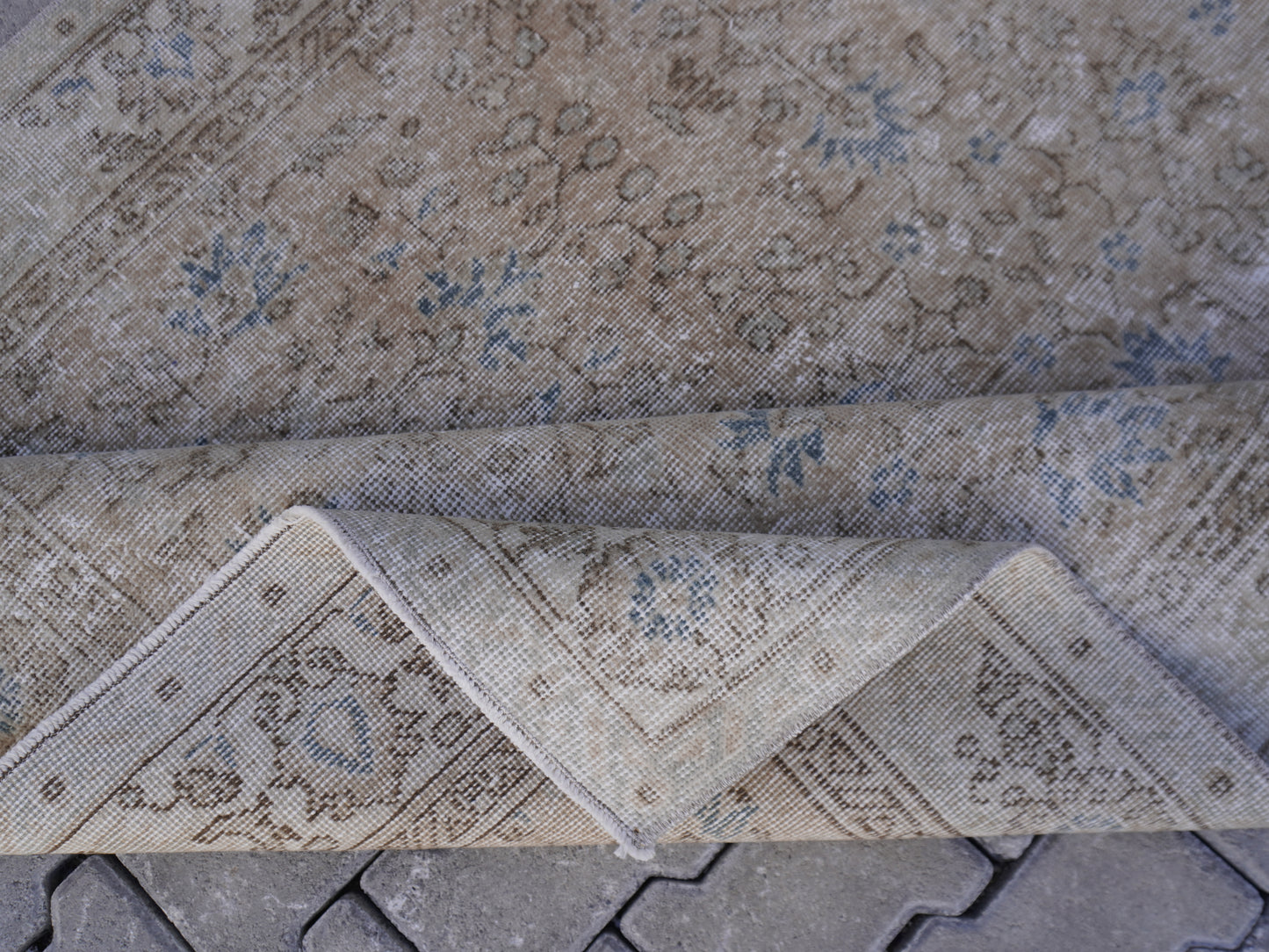 Hand Made Turkish Rug 5x8 ft - skuf212
