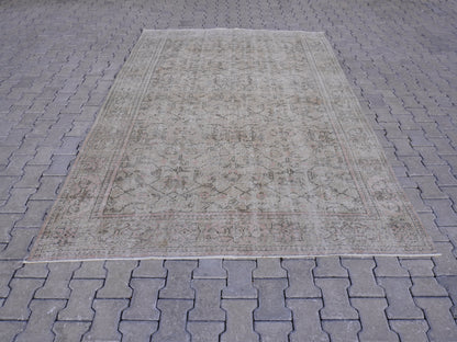 Turkish Neutral isparta Rug 7x10 ft - skuf287
