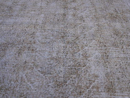 Turkish Vintage Wool Rug 7x10 ft - skuf203