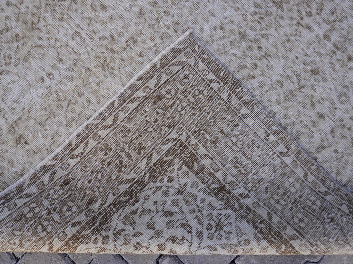 Vintage Area Rug 6x9 ft - skuf175